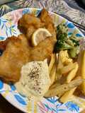 Fish And Chip with tartar sauce