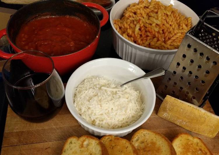 Steps to Prepare Quick Pasta fagoilli