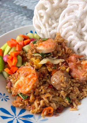 Foto resep Nasi Goreng Udang