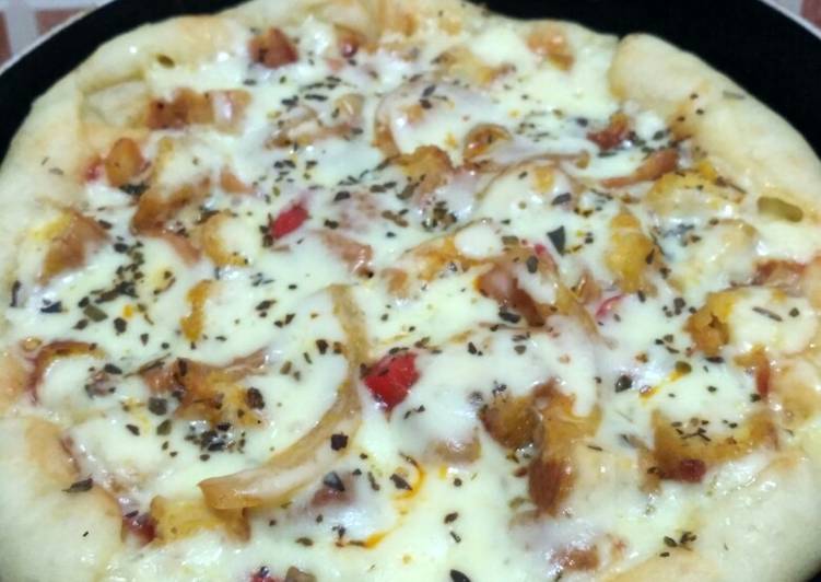 Resep masakan Pizza teflon | Cara Membuat Pizza teflon Yang Bikin Ngiler