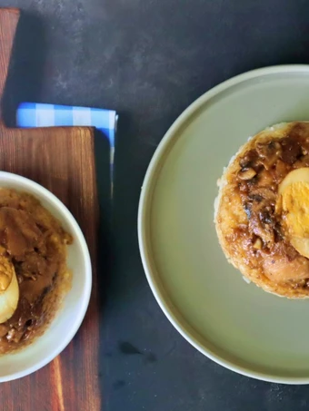 Cara Simple Menyiapkan Resep  Nasi Tim Ayam Jamur Simple yang Lezat, Bisa Manjain Lidah