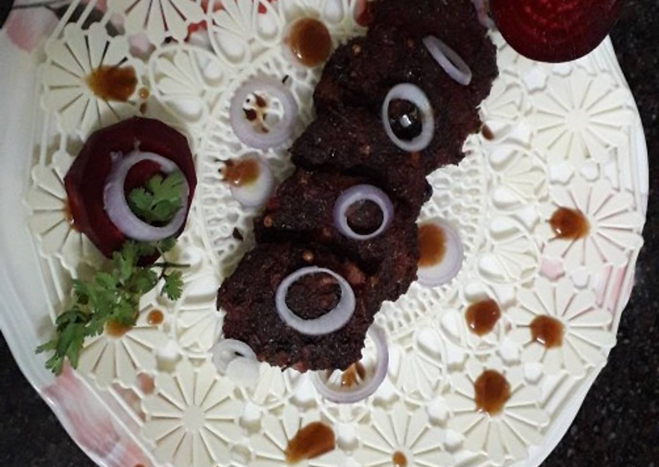 Gobhi chukandar kabab