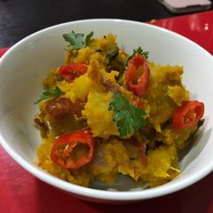 A picture of Sweet potato pottage.