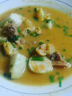 Foto resep Lontong kikil surabaya