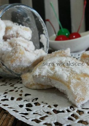 Foto resep Putri salju / snow white cookies