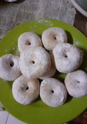 Foto resep Donat ekonomis lembut menul menul💚