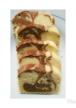 Foto resep Zebra Sponge Cake