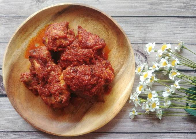 Resep Ayam Bumbu Rujak, Bikin Ngiler