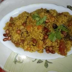 A picture of Proso Millet Upma.