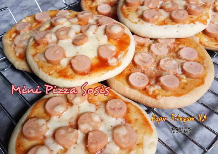 Resep 🍕 Mini Pizza Sosis ala Dapur Fitri 🍕, Bisa Manjain Lidah
