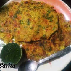 Oats chila A picture of Oats chila.