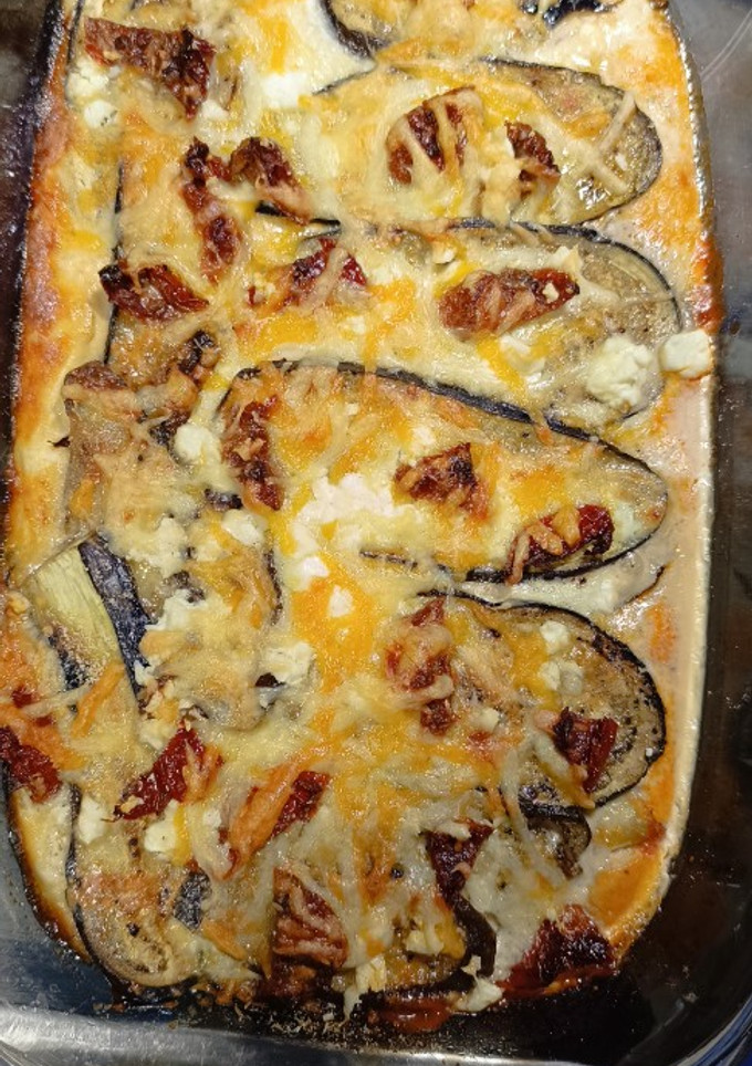 Una foto de Berenjenas a la parmigiana