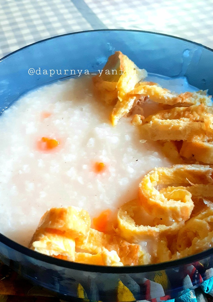 Foto resep Menu Utama :Bubur Nasi Sederhana