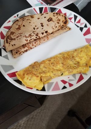 A picture of Leftover keeme wala unda (eggs).