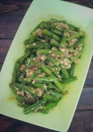 Foto resep Oseng Buncis Bawang Putih ala Resto