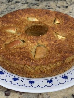 Foto de Bolo de banana Fit c/ maçã