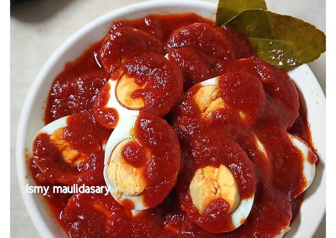 Resep Telur Bumbu Bali Oleh Ismy Maulidasary Cookpad 