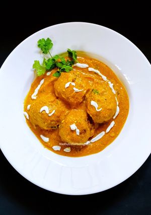 A picture of Malai Kofta.