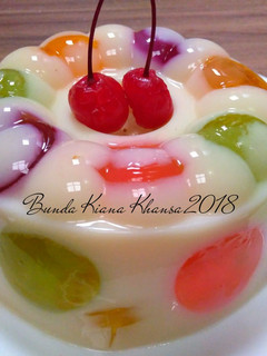 Foto resep Puding Polkadot jelly