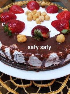 صورة لوصفة تورتة البسكوت البسيطة