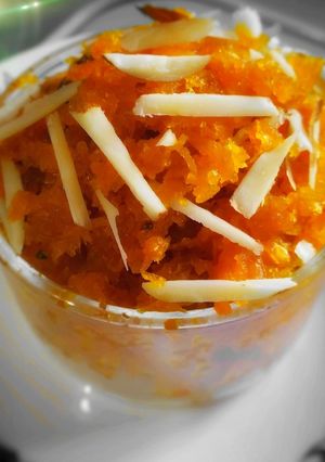 A picture of Carrot Gajar ka halwa.