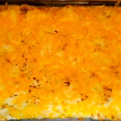 A picture of Octo-vegetarian English pie.