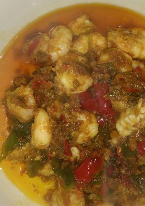 Foto resep Udang sambel Ijo