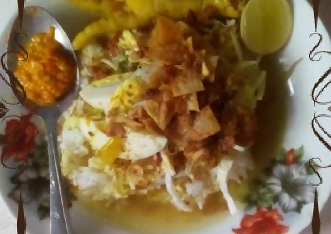 Soto ayam bening