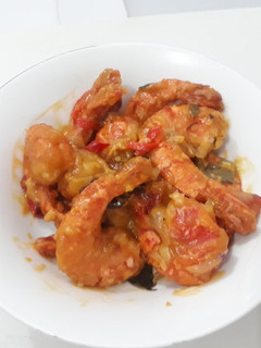 Foto resep Udang Saus Telur Asin