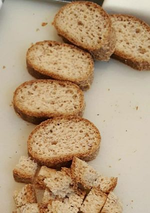 عکسی از دستور نان خانگی کتویی
