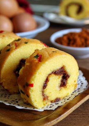Foto resep Bolu gulung abon