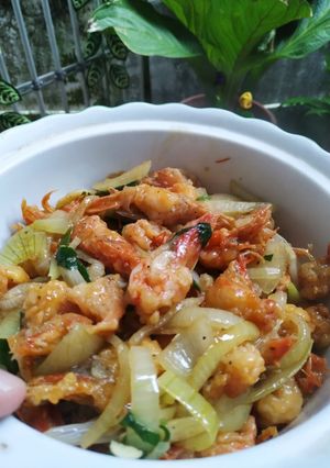 Foto resep Udang Tepung Saos Madu (sederhana dan dijamin enak)