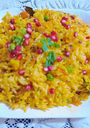 A picture of Ghee Tadka Rice.