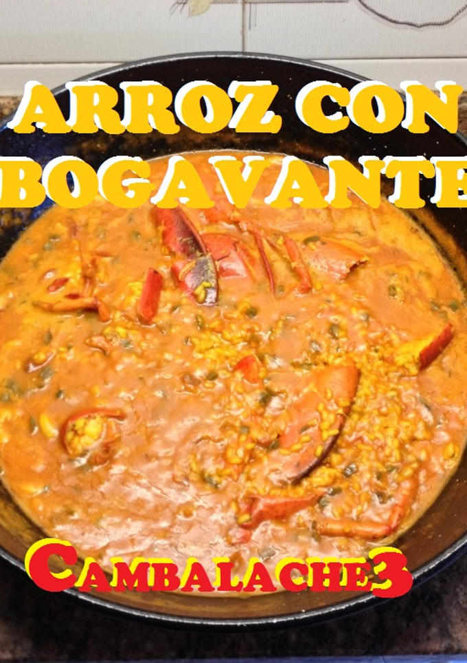 Una foto de Arroz con Bogavante