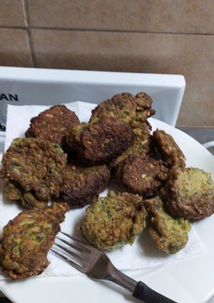 Una foto de Croquetas de espinaca y arroz