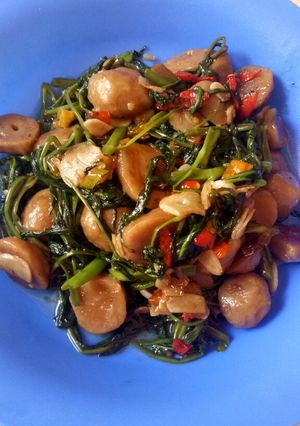 Foto resep Tumis kangkung 3 bumbu