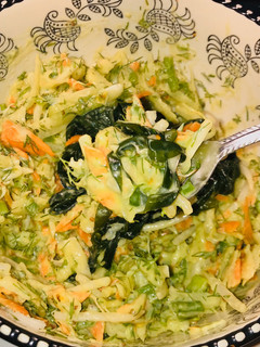 A picture of Daikon Vegan Salad.