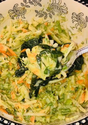 A picture of Daikon Vegan Salad.
