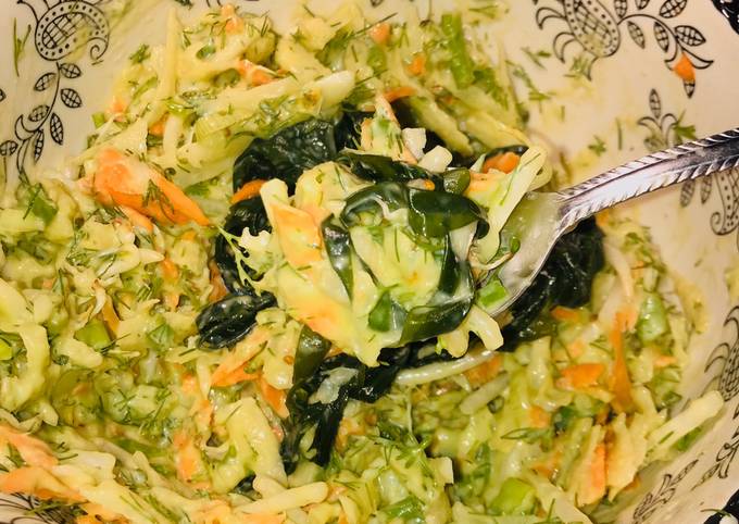 Simple Way to Make Favorite Daikon Vegan Salad for Vegetarian Food