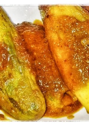 চিকেন পুর ভরা পটল দোলমা (chicken stuffed potol dolma recipe in Bengali) রেসিপির প্রধান ছবি