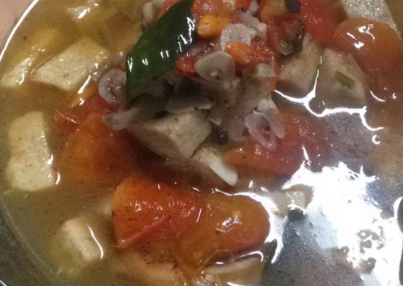 Ampas Tahu Kuah (simpel)