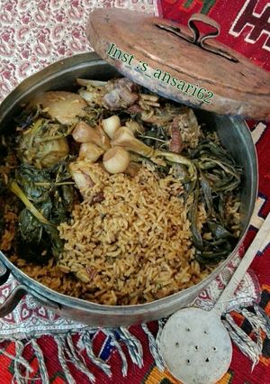 عکسی از دستور پلو ترش دارابی