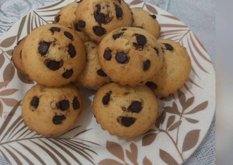 Resep Vanilla Chocochips Muffin, Sempurna