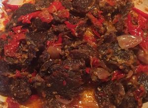 Foto resep Dendeng Balado Daging kering