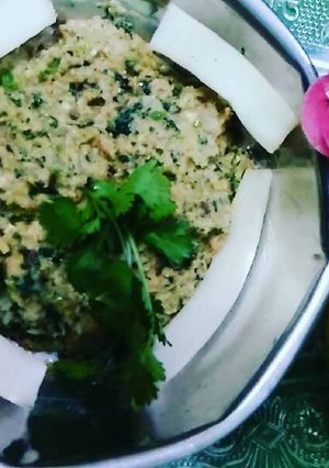 A picture of Radish chutney.