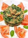 Cous cous con spinaci e sgombro