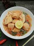 Pentol & Tahu Bakso Udang Kuah Tomyam Simpel