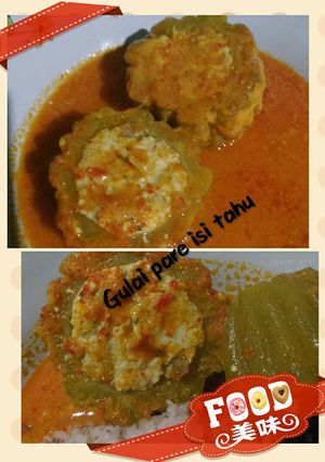 Foto resep Gulai pare isi tahu