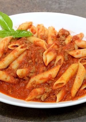 O poză a rețetei Paste cu ragú.