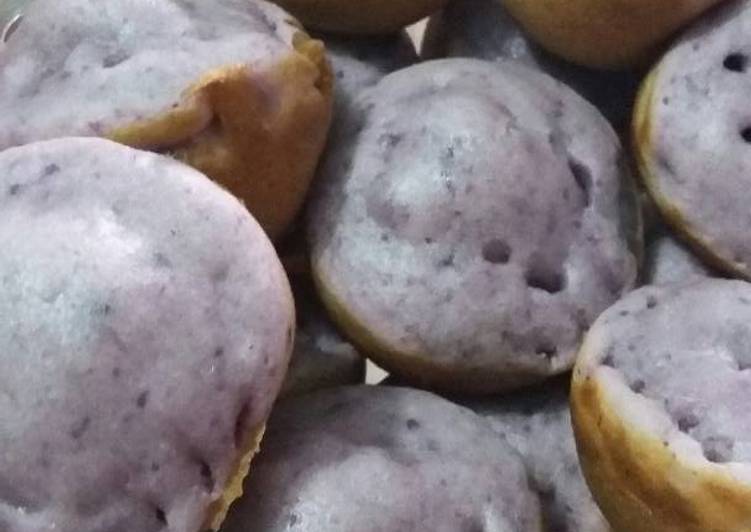 Resep: EnakKue Cubit Ubi Ungu Tanpa Pewarna